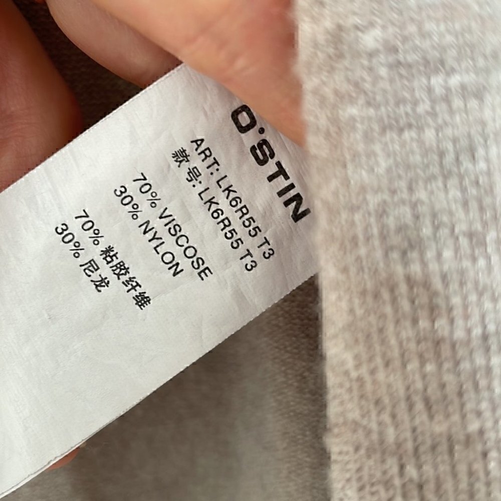 O’stin nude viscose cardigan - size XS/0 - Picture 3 of 4